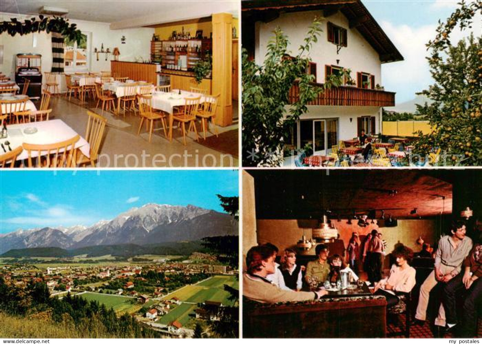 Wattens Gasthof Pension Frischmann Gaststube Panorama Terrasse