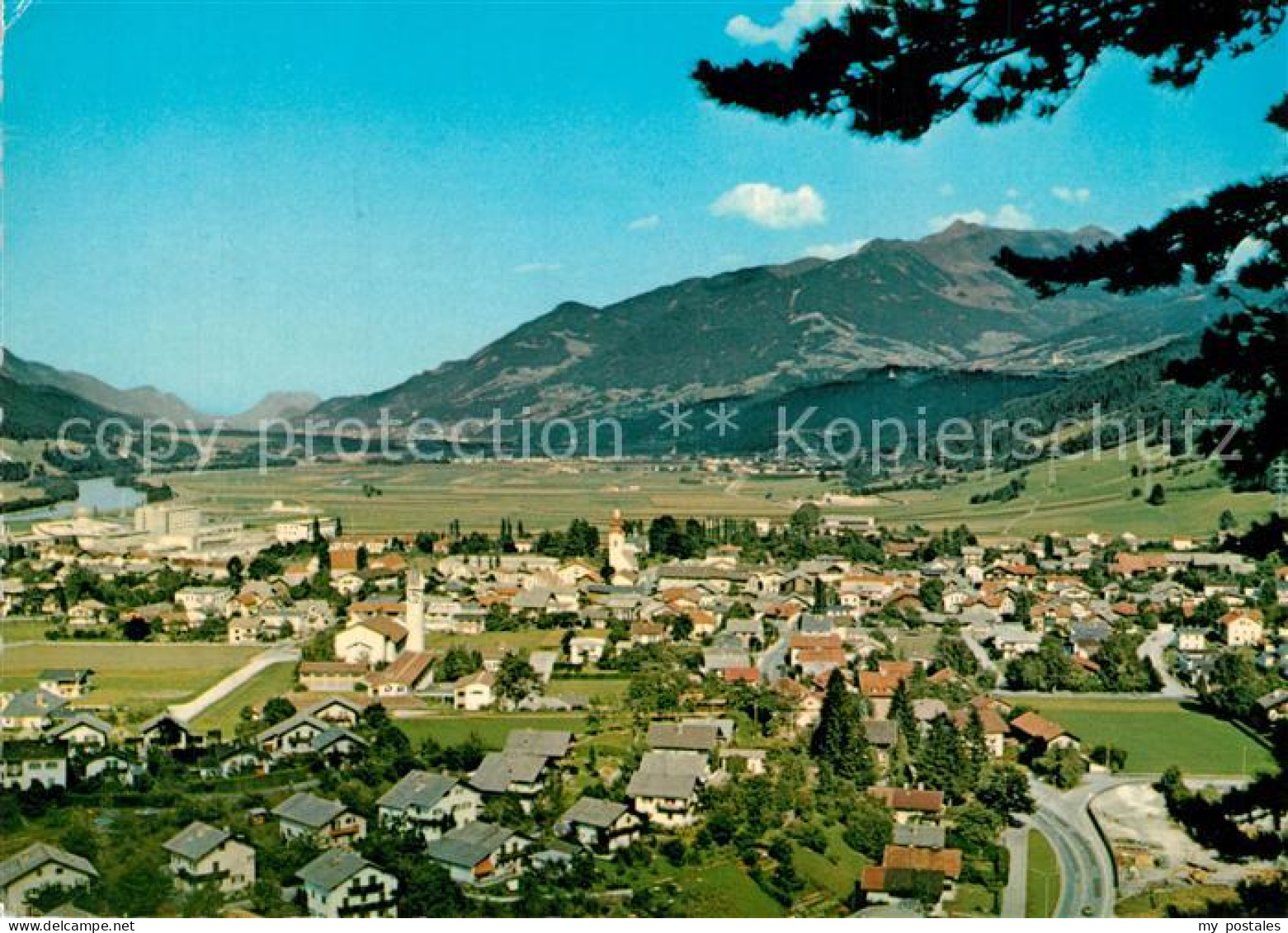 Wattens Panorama Blick ins Unterinntal