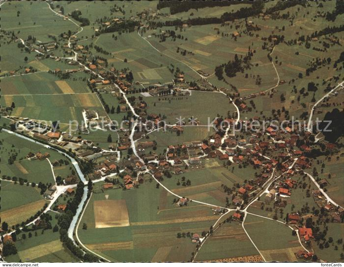 Wattenwil Fliegeraufnahme