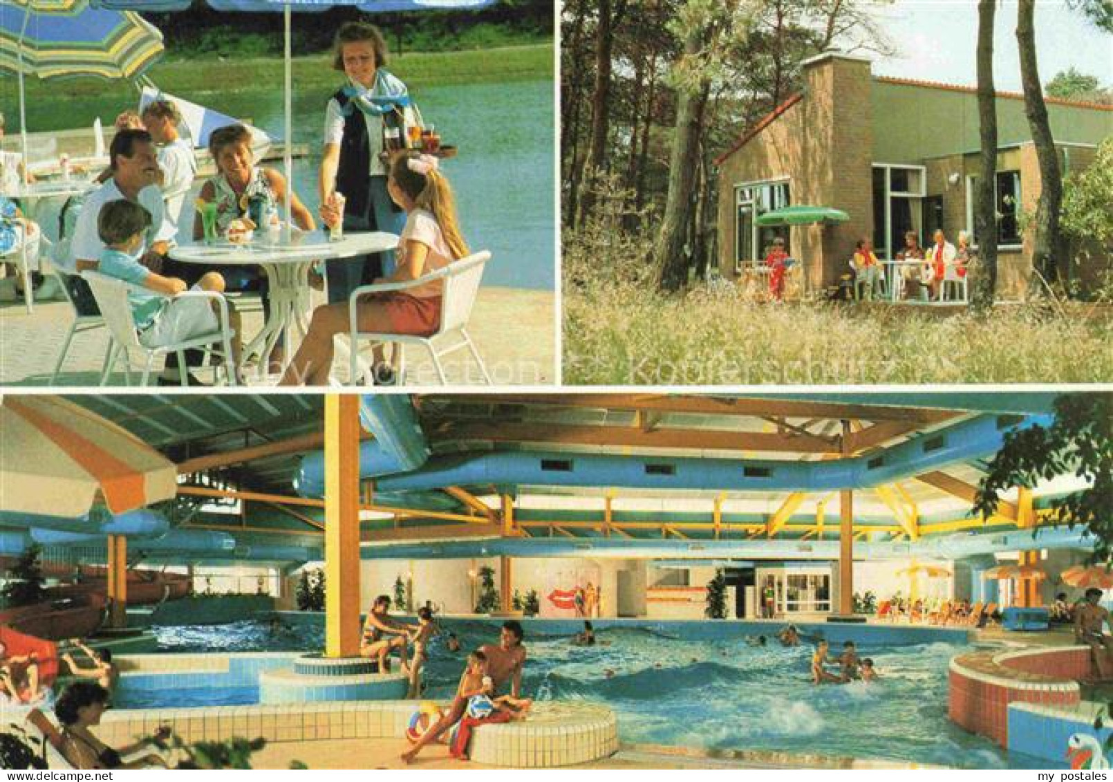 Weert  Limburg NL Vendorado-Bungalowpark Weerterbergen Hallenbad Terasse Ferienh