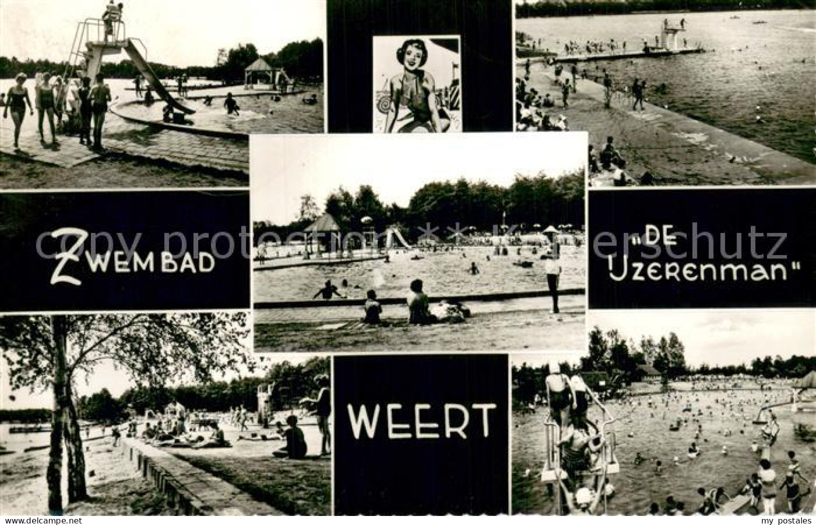 Weert  NL Zwembad De Uzerenman Vue partielle