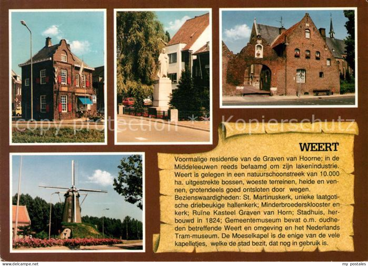 Weert Teilansichten Windmuehle