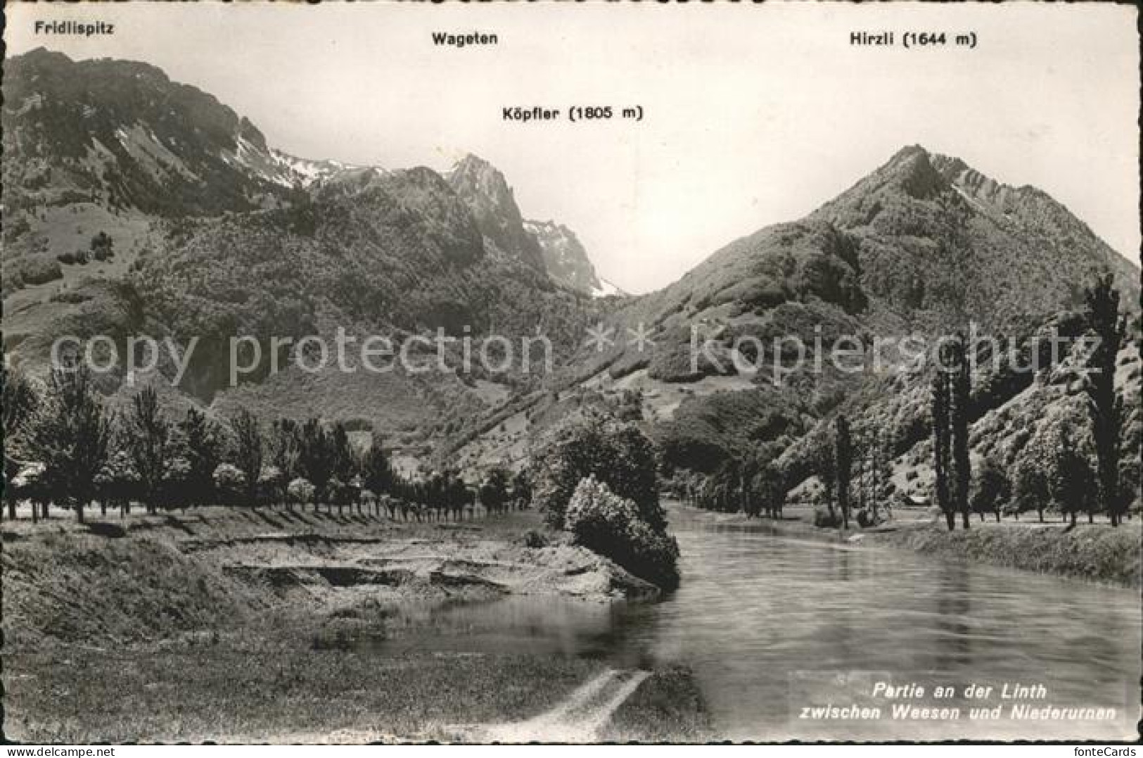 Weesen SG Linth Niederurnen