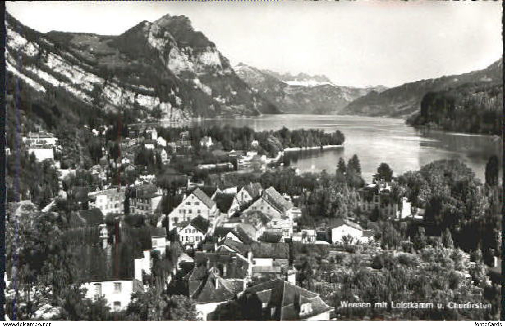 Weesen Walensee SG Weesen  o 1957
