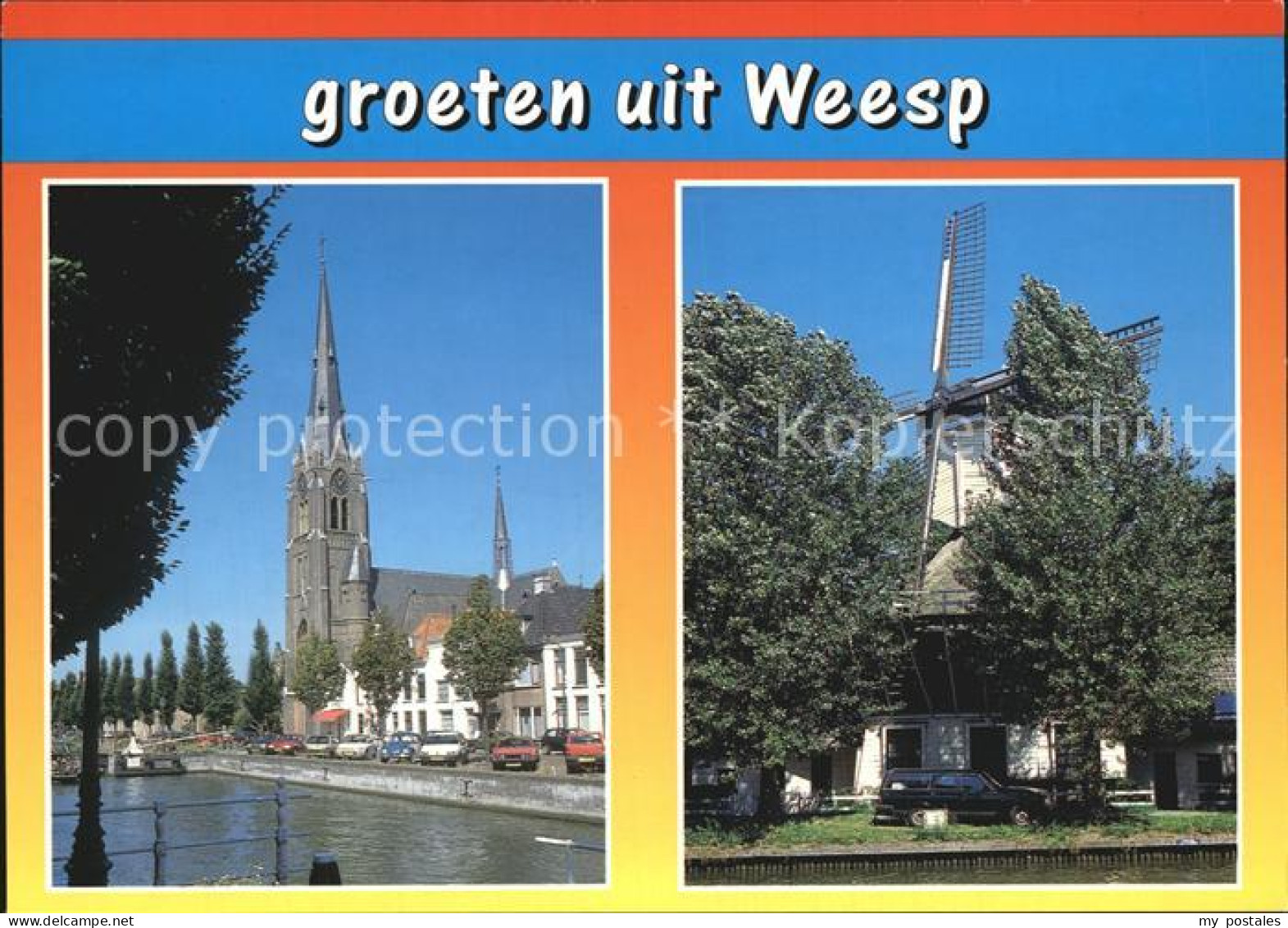 Weesp Kirche Windmuehle