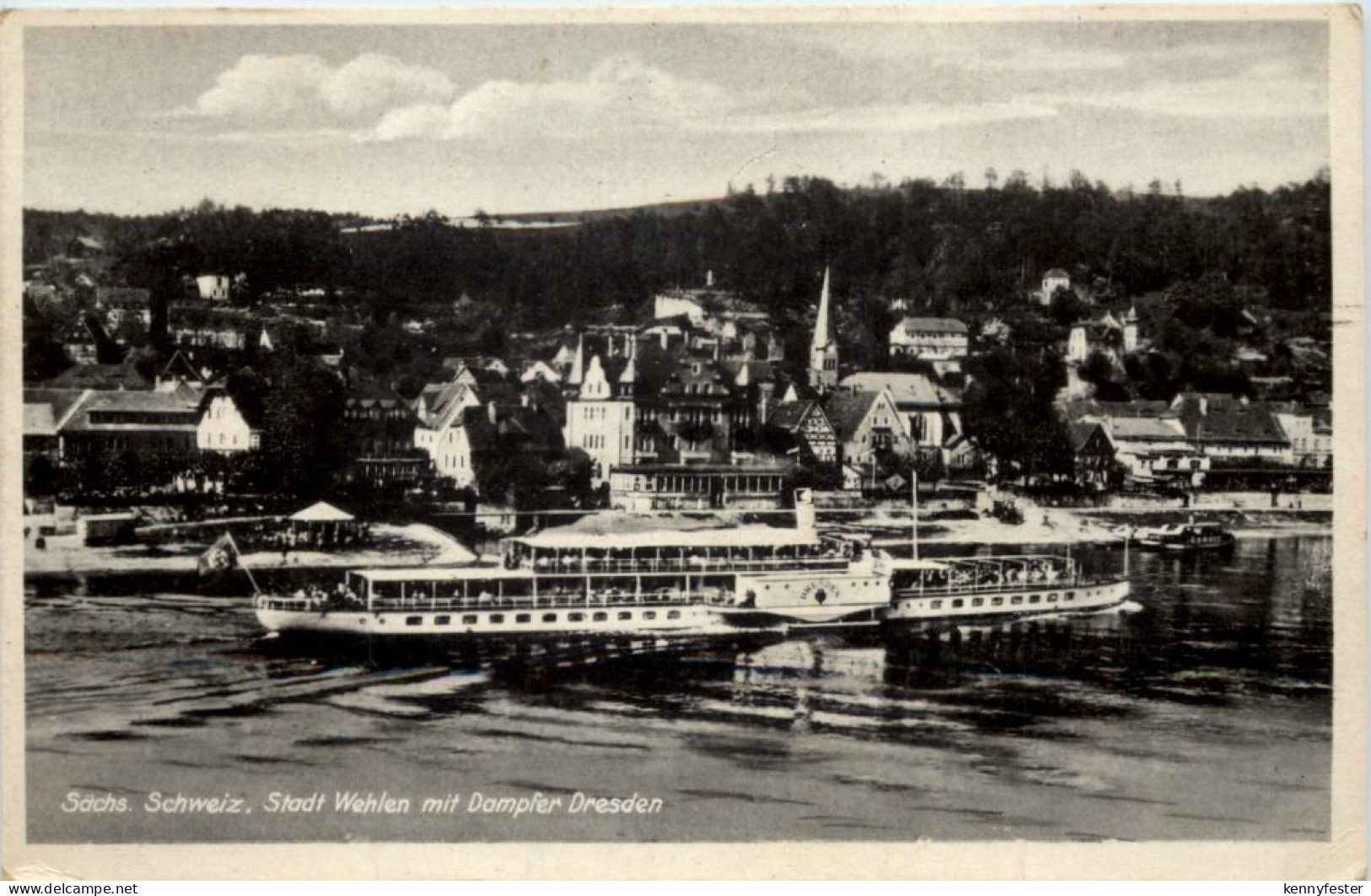 Wehlen, Dampfer Dresden