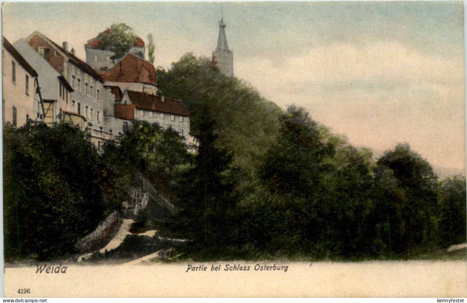 Weida, Partie bei Schloss Osterburg