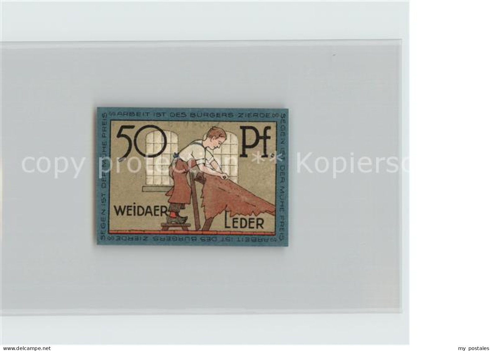 Weida Thueringen 50 Pfennig
