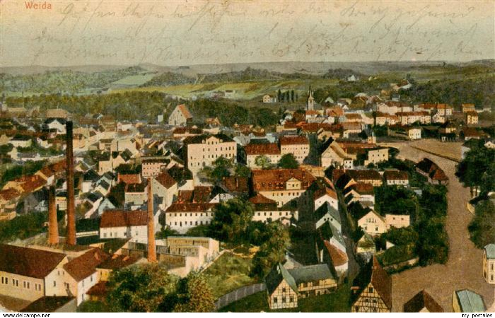 Weida  Thueringen Panorama