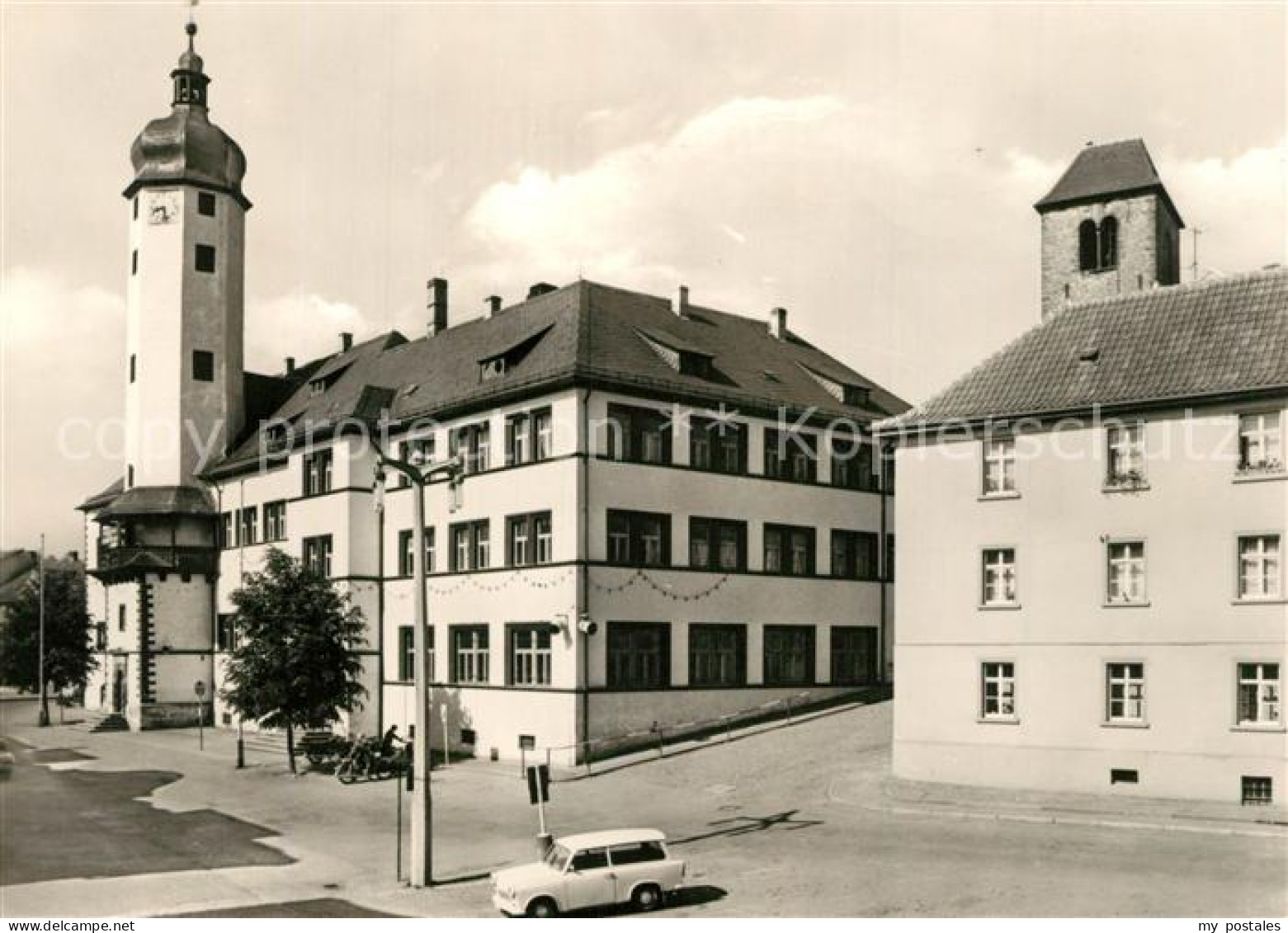 Weida Thueringen Rathaus Neumarkt