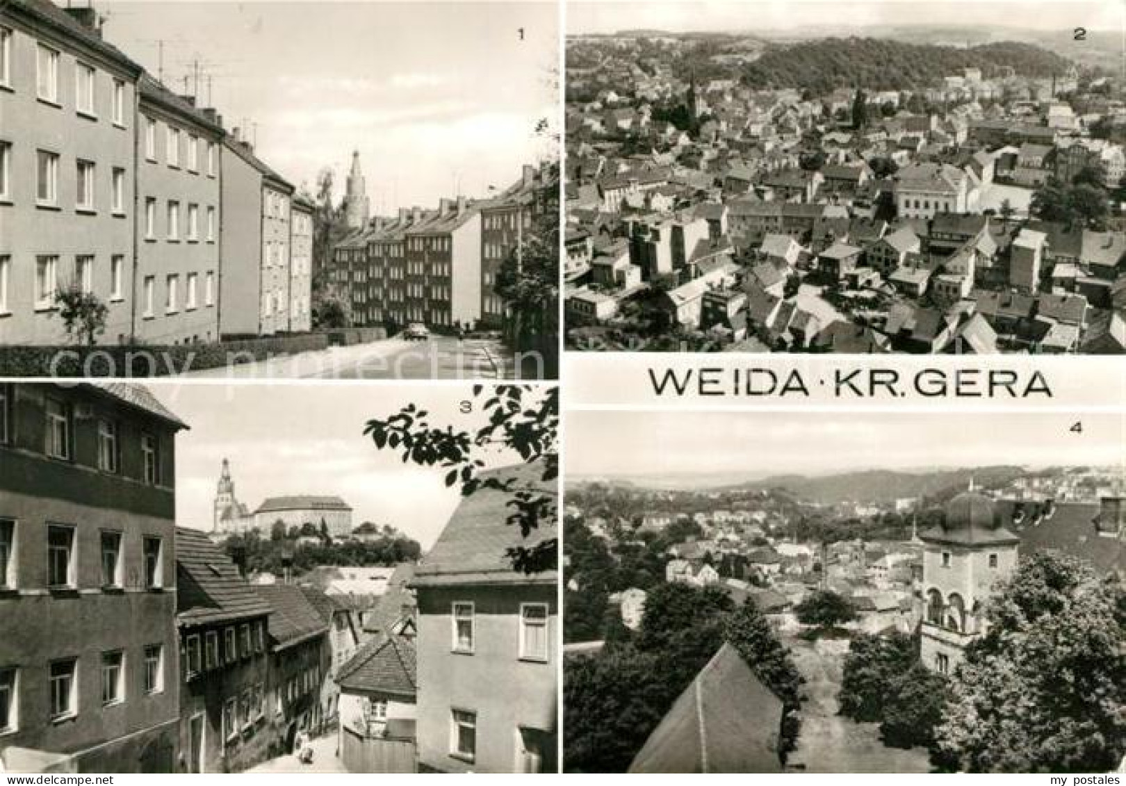 Weida Thueringen Strasse der Jugend Osterburg