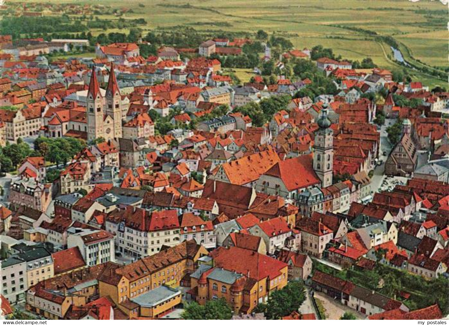 Weiden  Oberpfalz Fliegeraufnahme