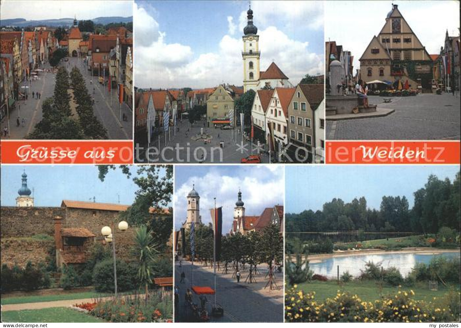 Weiden Oberpfalz Teilansichten