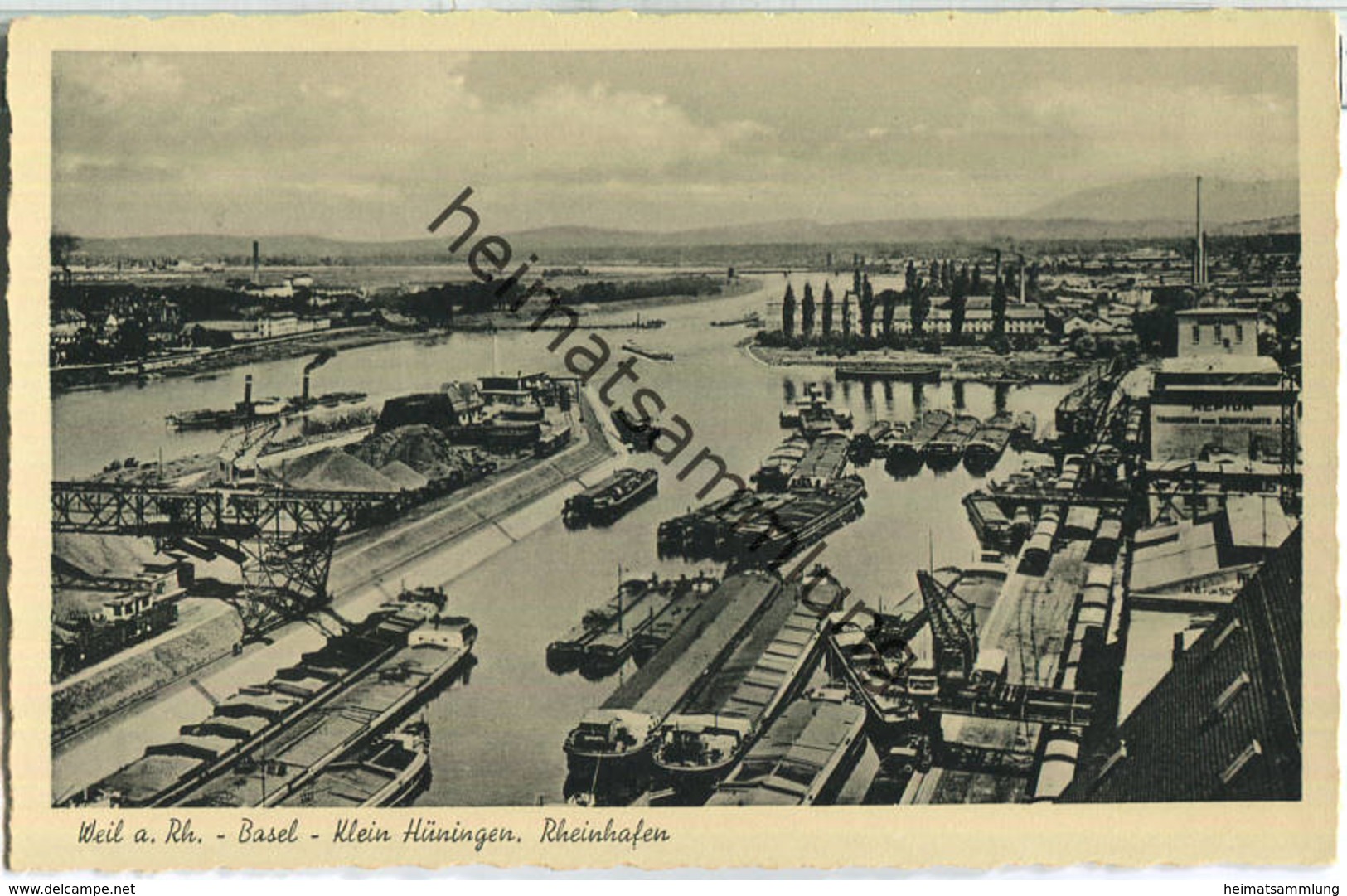 Weil am Rhein - Basel - Klein Hüningen - Rheinhafen