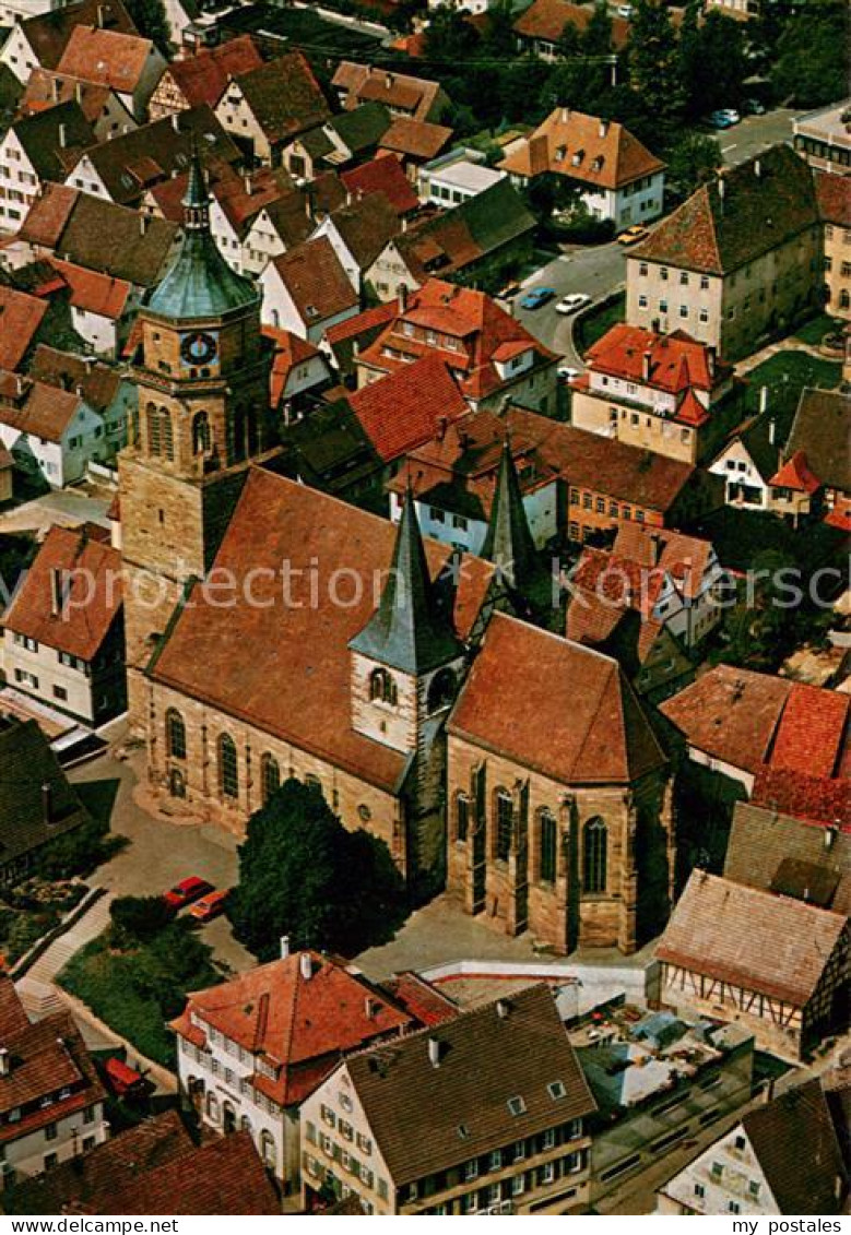 Weil der Stadt Fliegeraufnahme Pfarrkirche St. Peter und Paul
