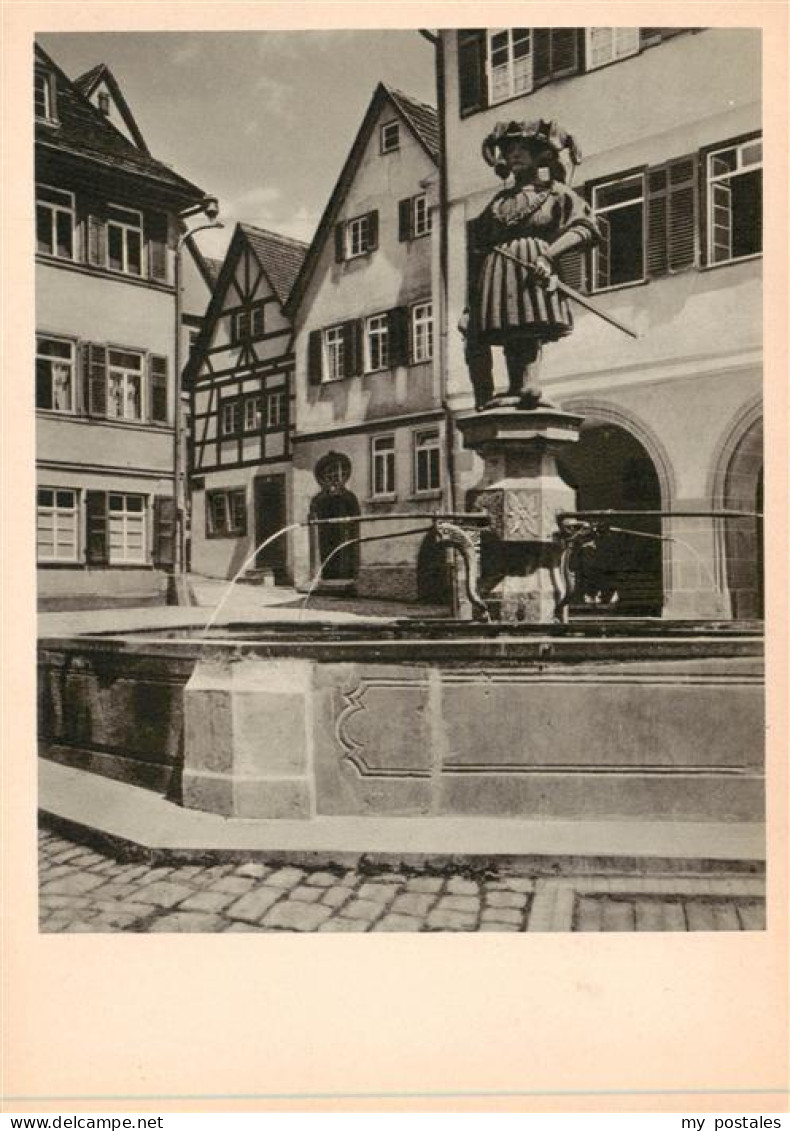 Weil der Stadt Keplerhaus und Marktbrunnen