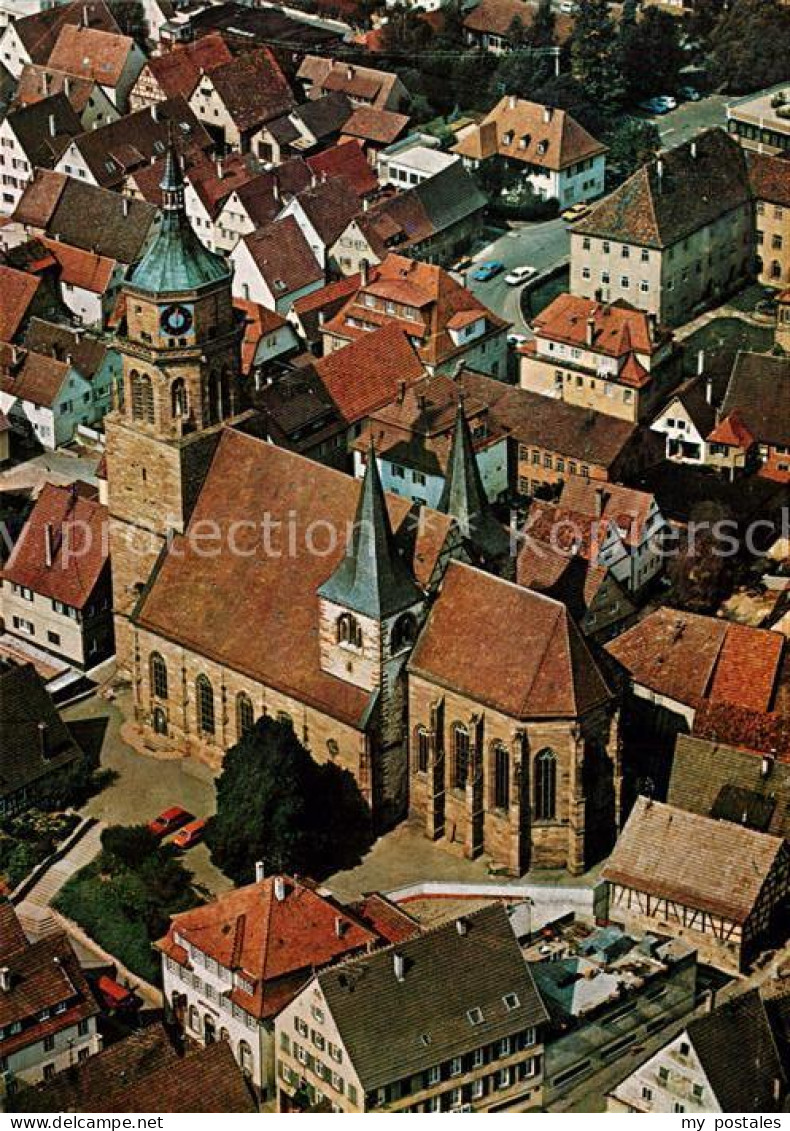 Weil der Stadt Pfarrkirche StPeter und Paul Fliegeraufnahme
