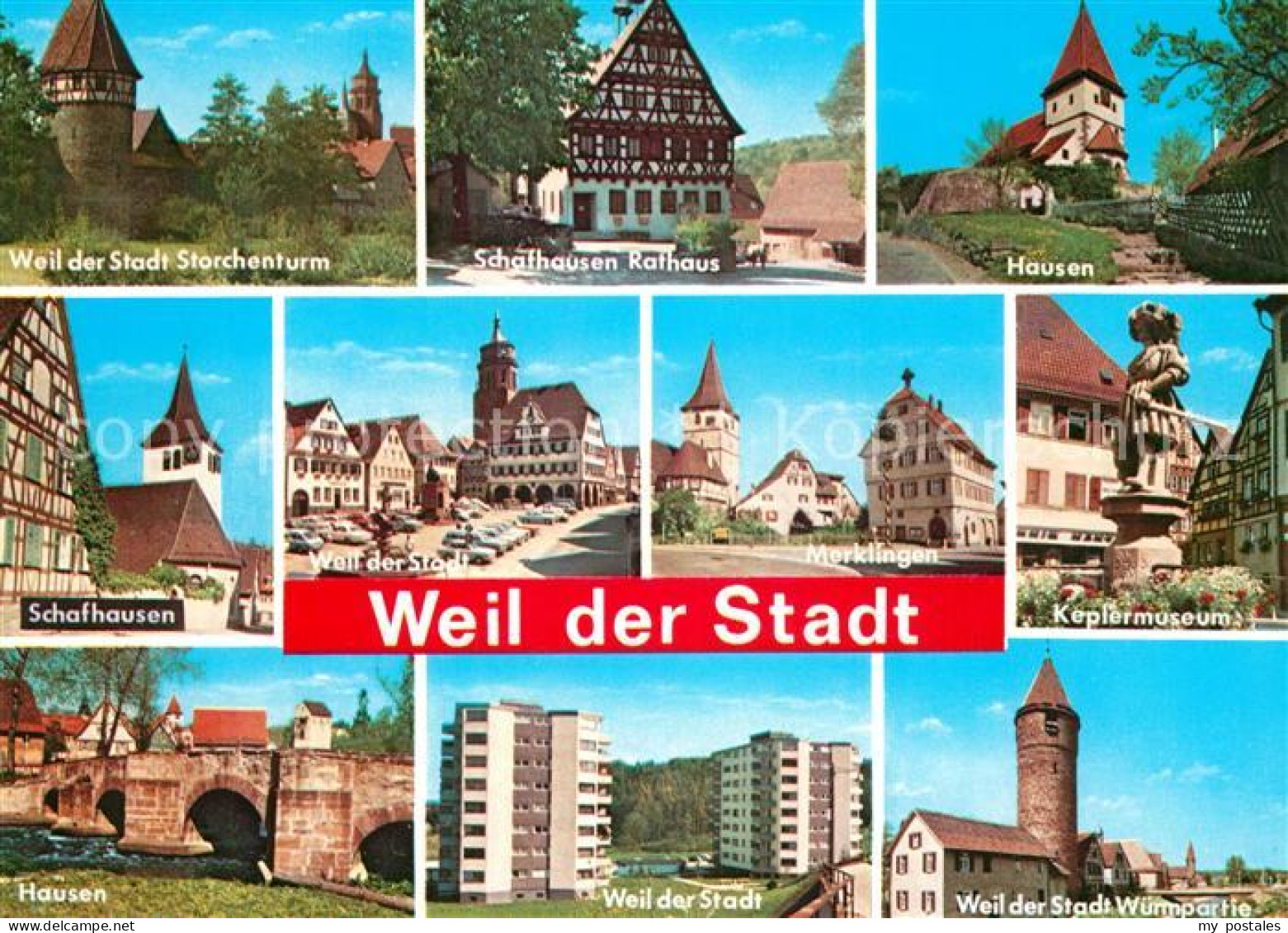Weil der Stadt Storchenturm Schafhausen Rathaus Hausen Schafhausen Keplermuseum