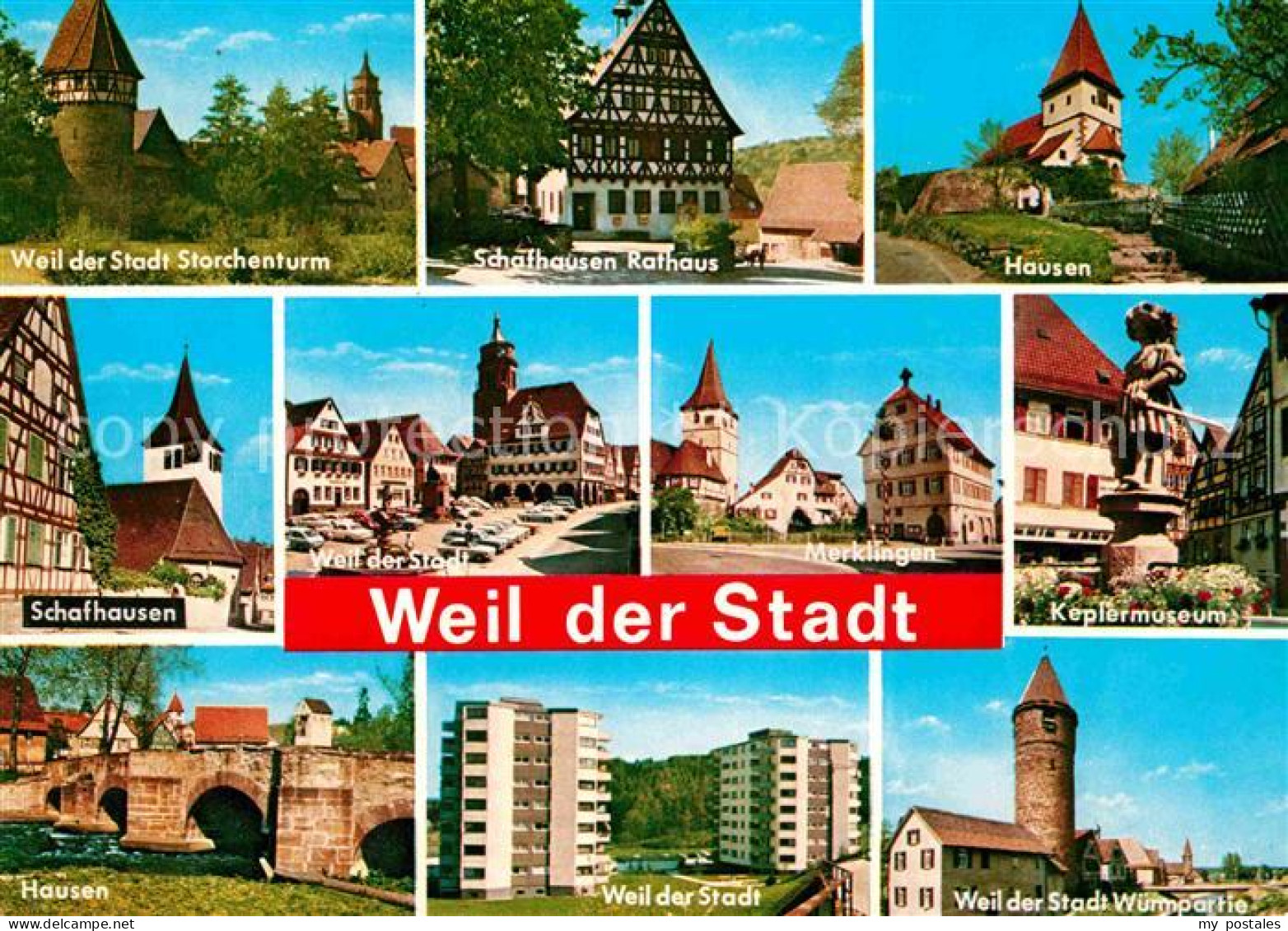 Weil der Stadt Storchenturm Turm an der Wuerm Keplermuseum Merklingen Schafhause