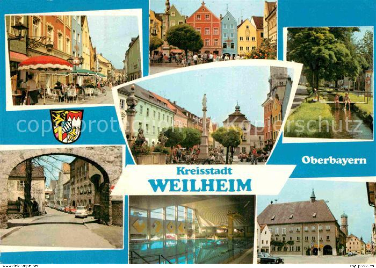 Weilheim Oberbayern Hallenbad Ortspartien