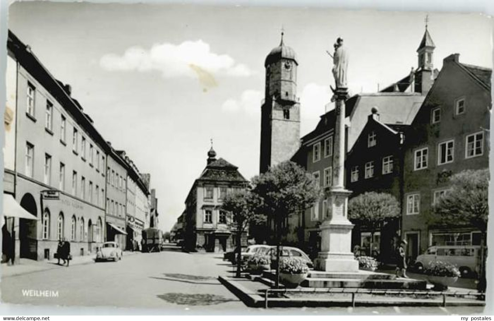 Weilheim Oberbayern Marienplatz