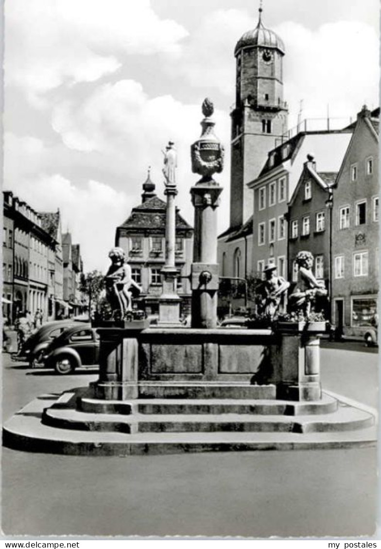 Weilheim Oberbayern Marktbrunnen