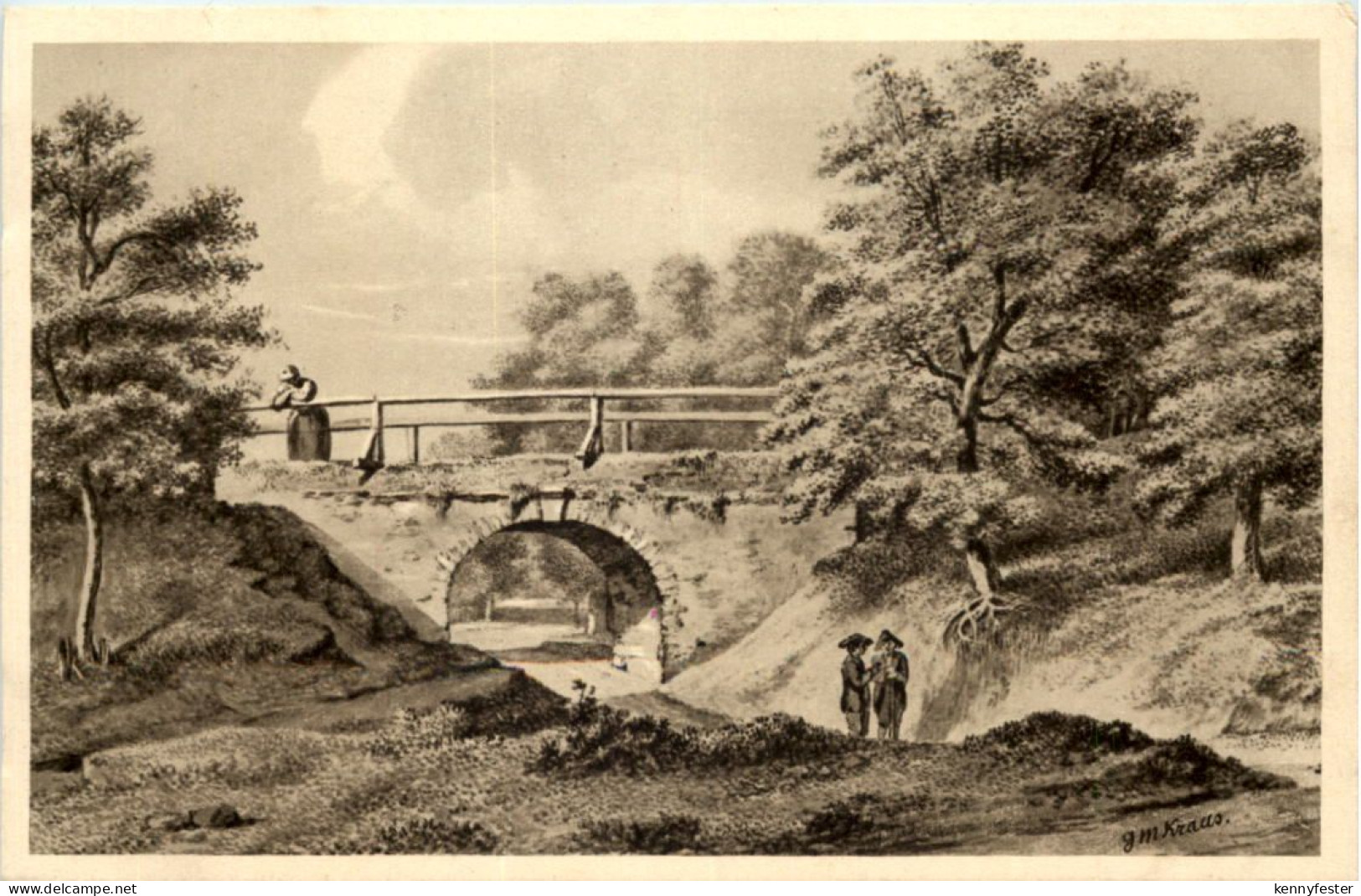 Weimar, Park bei Weimar - Das Schalltor am Stern