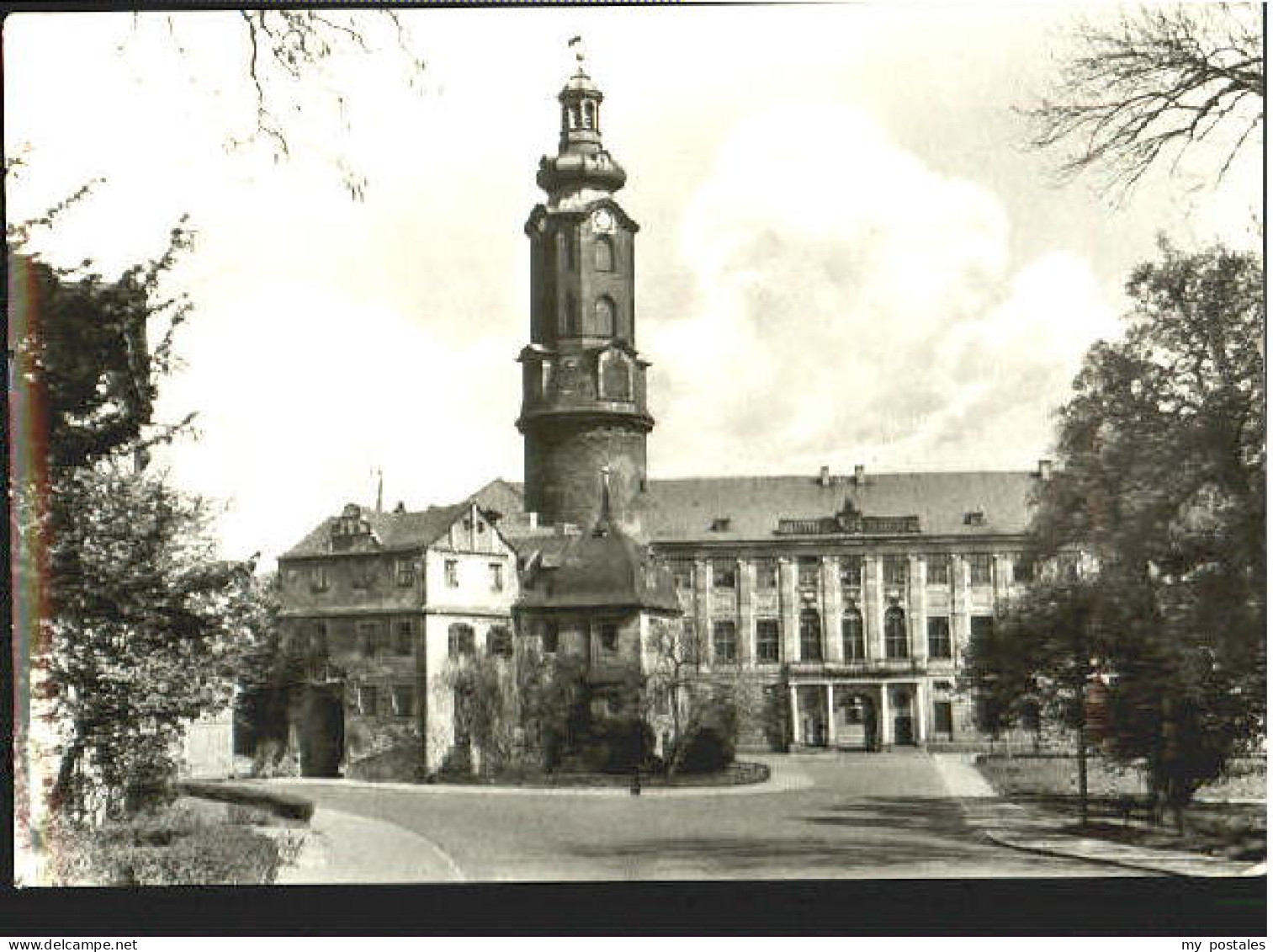 Weimar Thueringen Schloss Weimar  x 1961