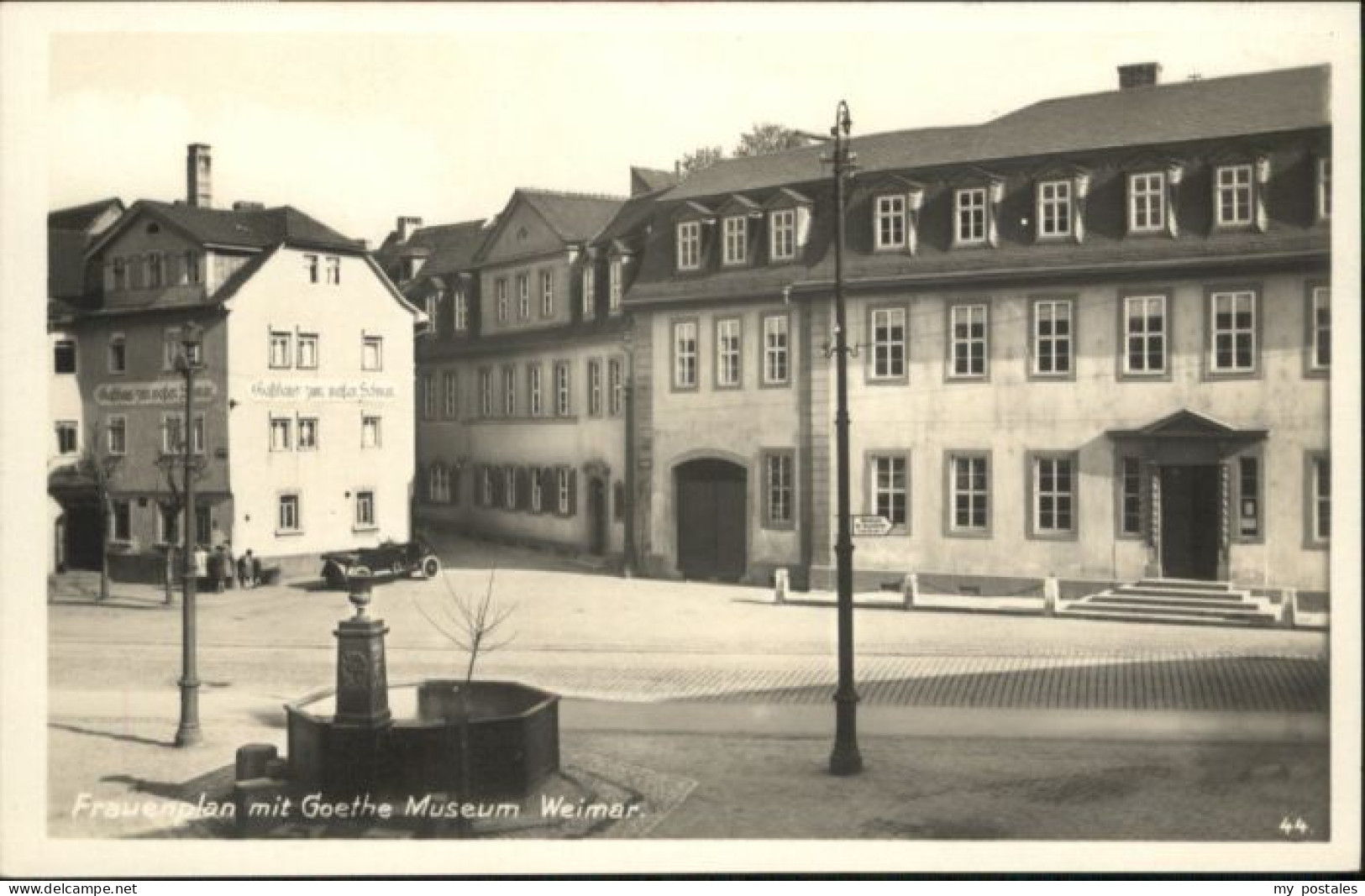 Weimar Thueringen Weimar Frauenplan Goethe Museum