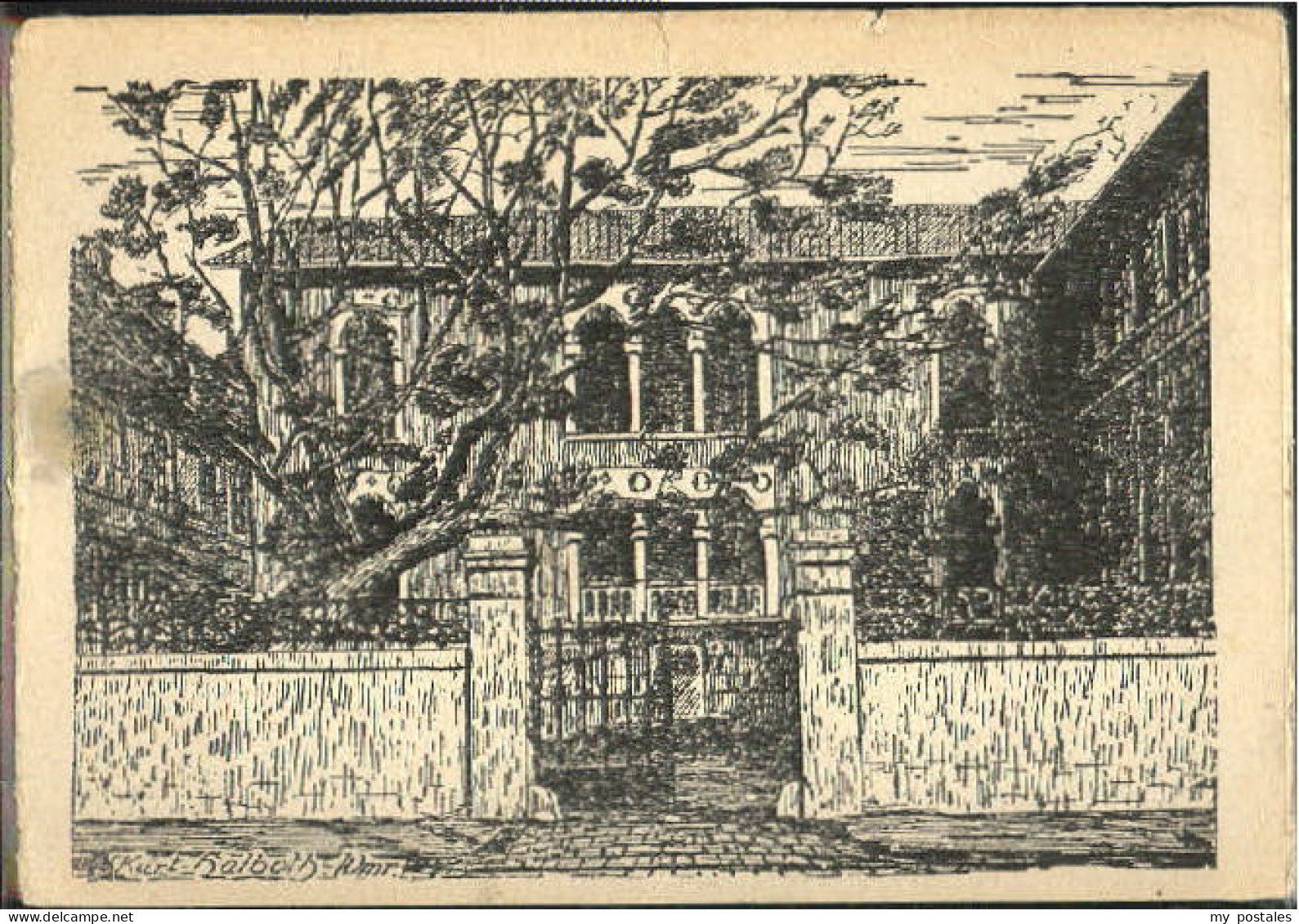 Weimar Thueringen Weimar Museum  ungelaufen ca. 1920