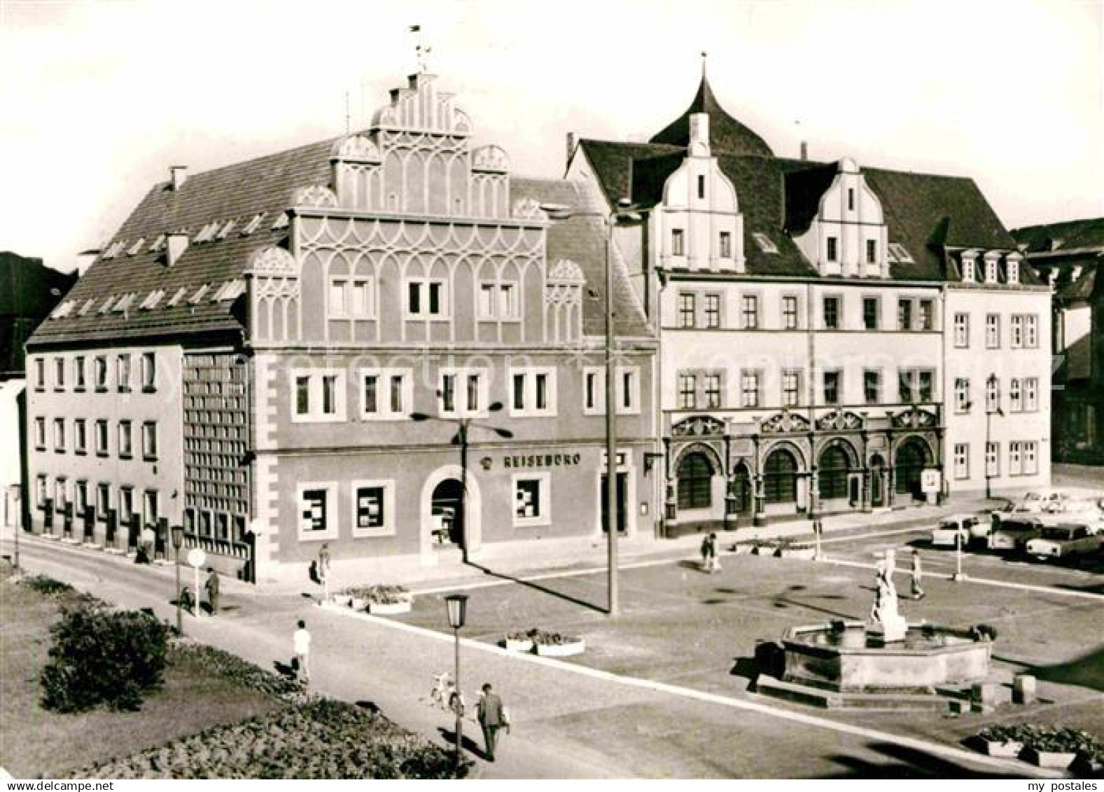 Weimar Thueringen Weimar Stadthaus und Lucas Cranach Haus