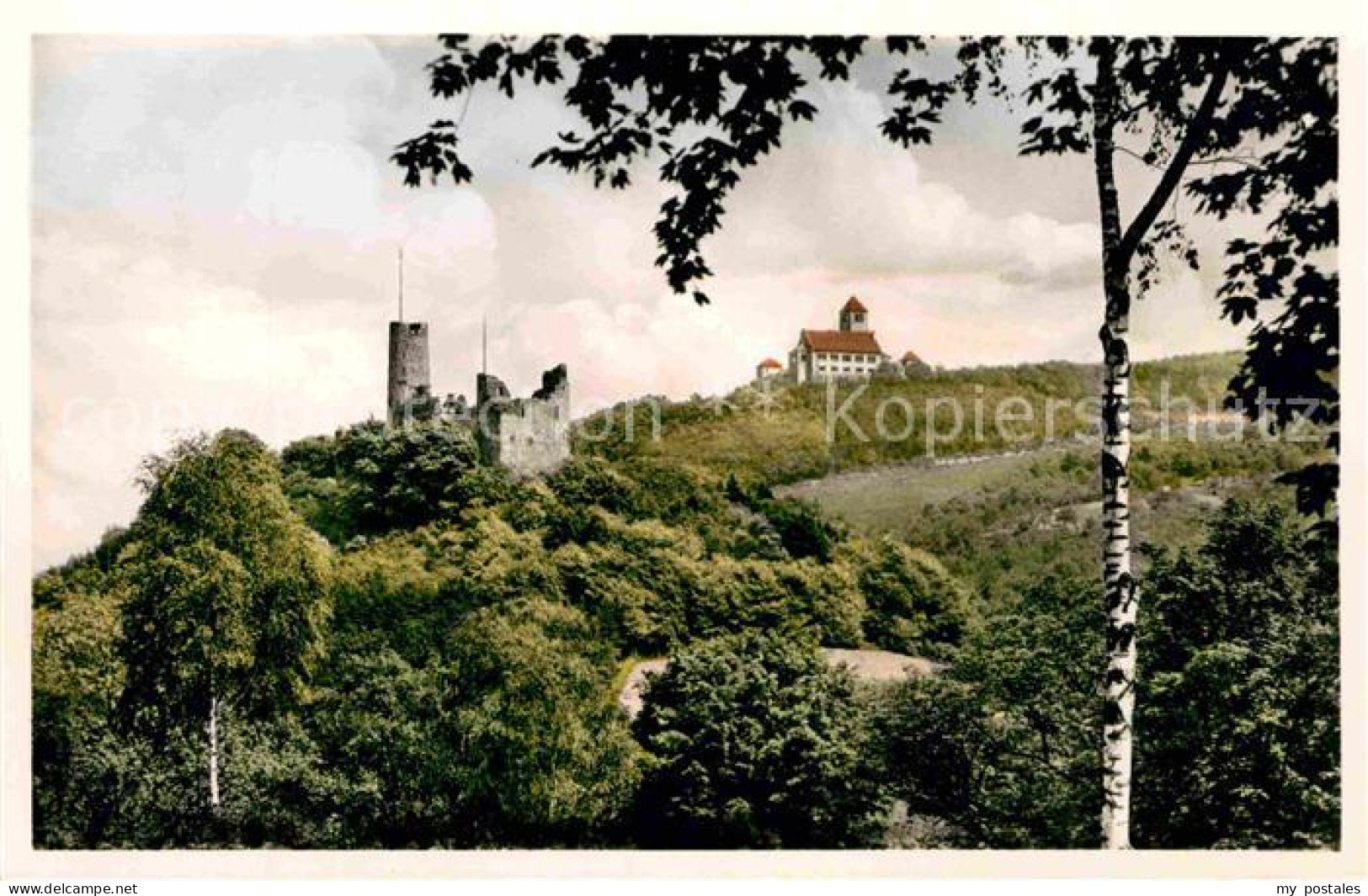 Weinheim Bergstrasse Burgruine Windeck