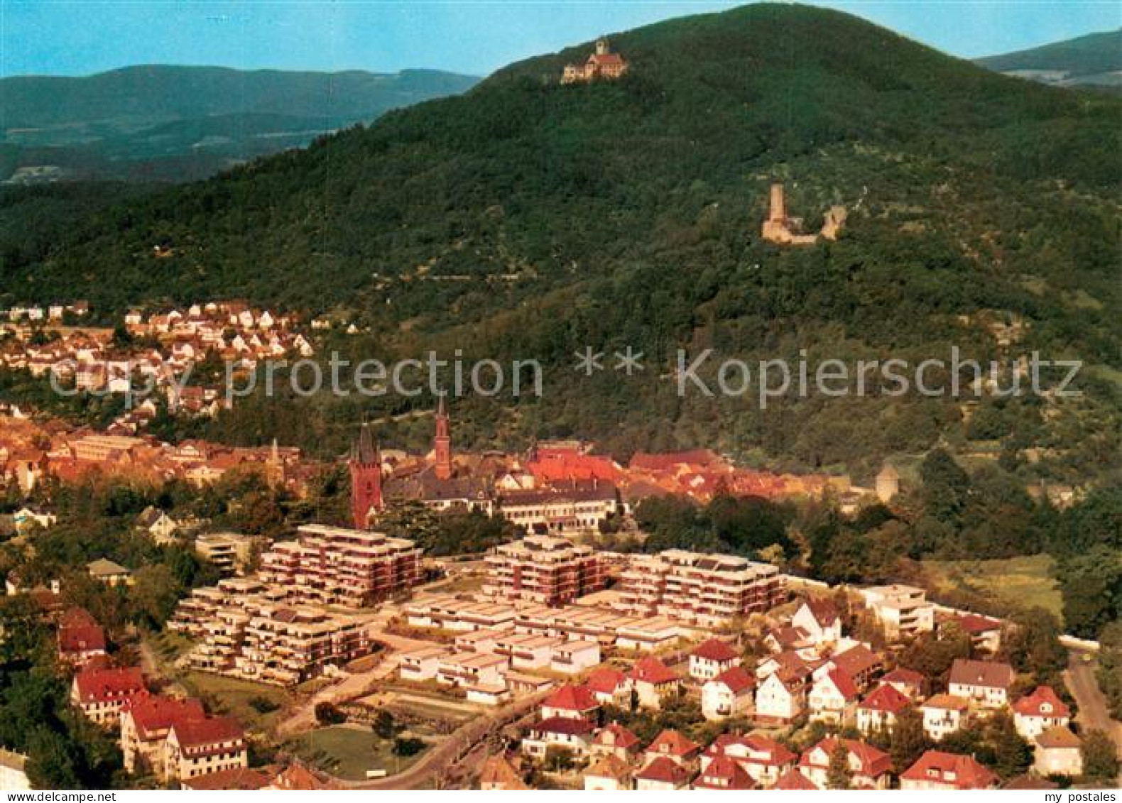 Weinheim Bergstrasse Fliegeraufnahme