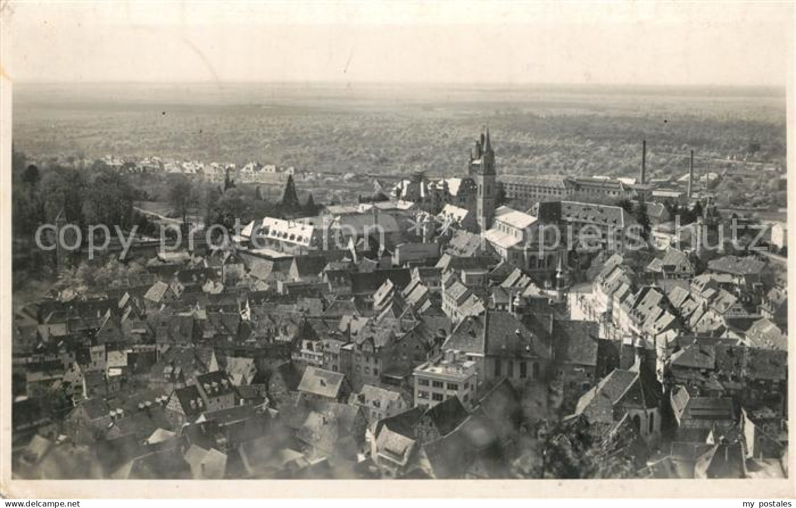 Weinheim Bergstrasse Fliegeraufnahme