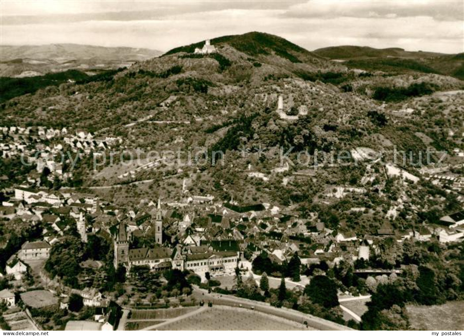 Weinheim Bergstrasse Fliegeraufnahme