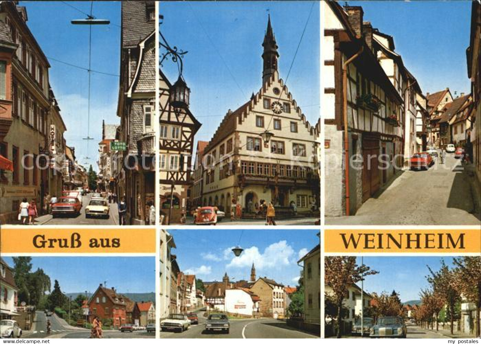 Weinheim Bergstrasse Stadtansichten