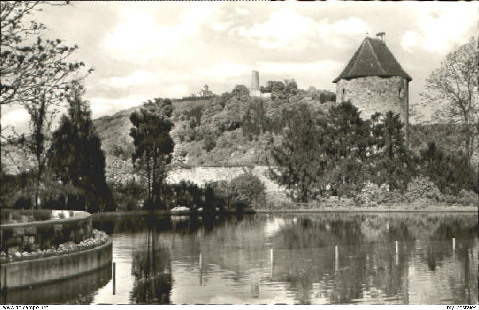 Weinheim Bergstrasse Weinheim Schlosspark x 1960