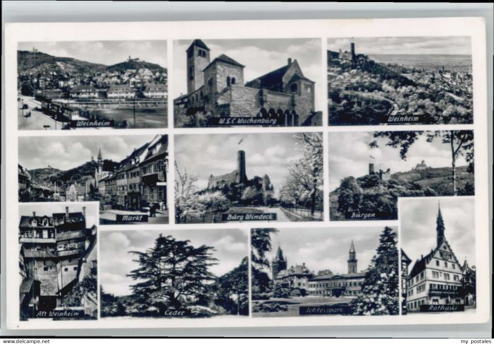 Weinheim Bergstrasse Weinheim Wachenburg Burg Windeck