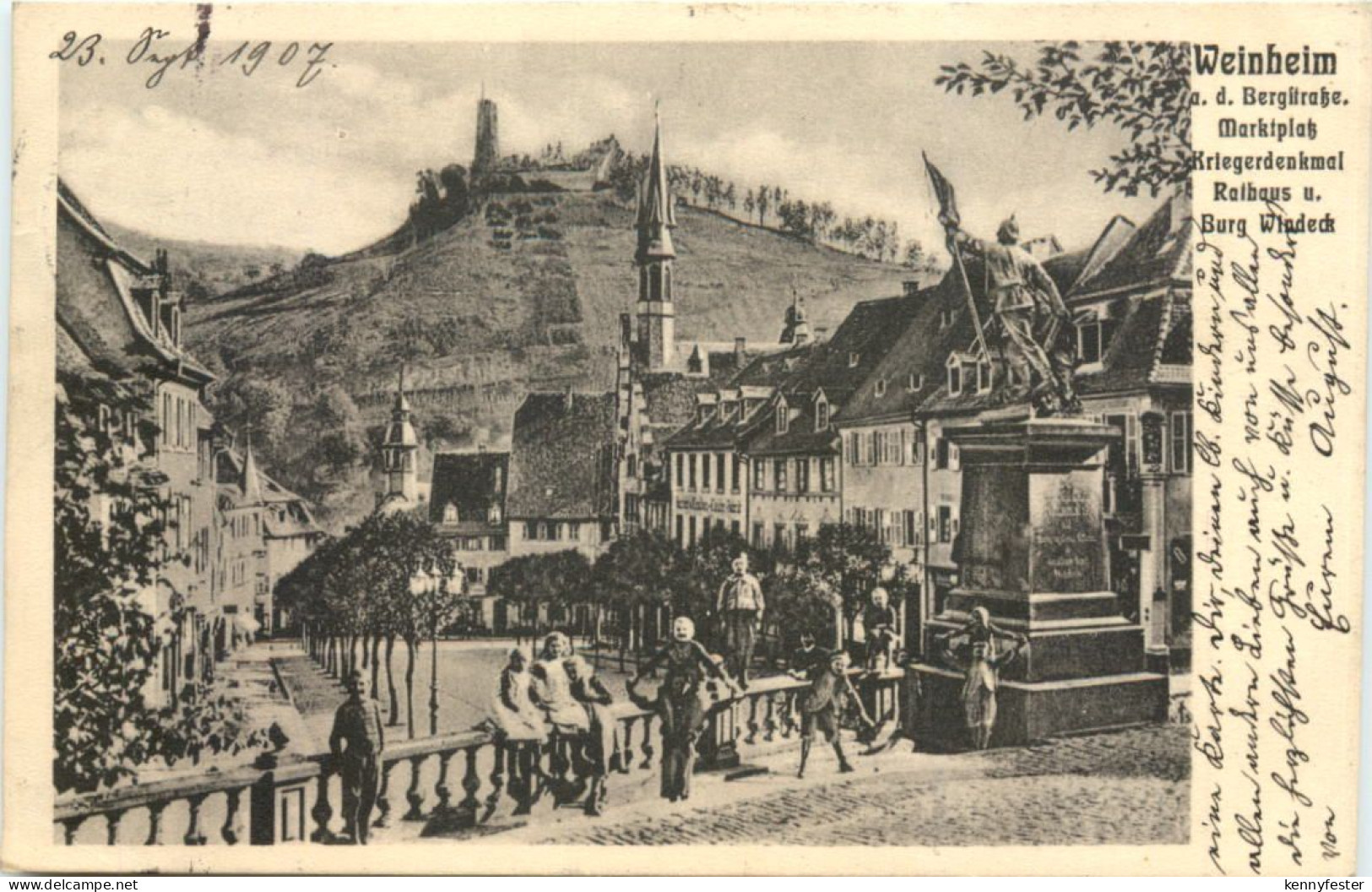 Weinheim - Marktplatz