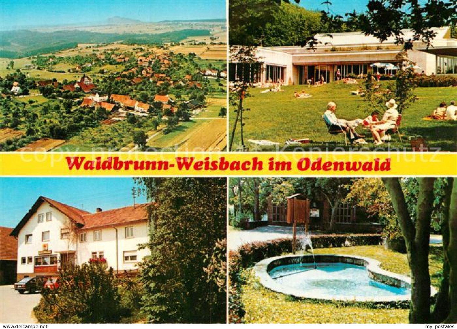 Weisbach Waldbrunn Panorama Terrasse Park