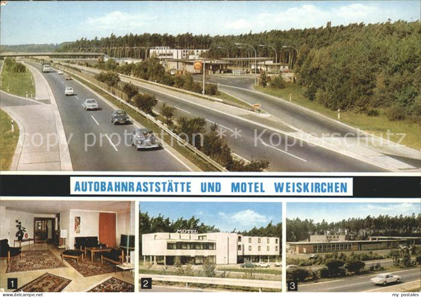 Weiskirchen Offenbach Main Autobahn Raststaette und Motel