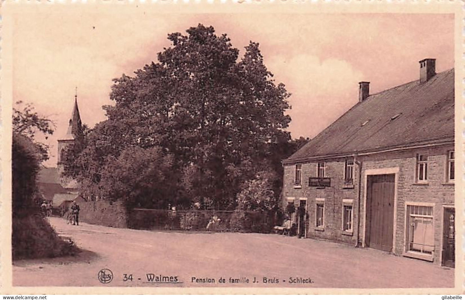 WEISMES - WAIMES - Pension de famille J. Bruis-Schieck