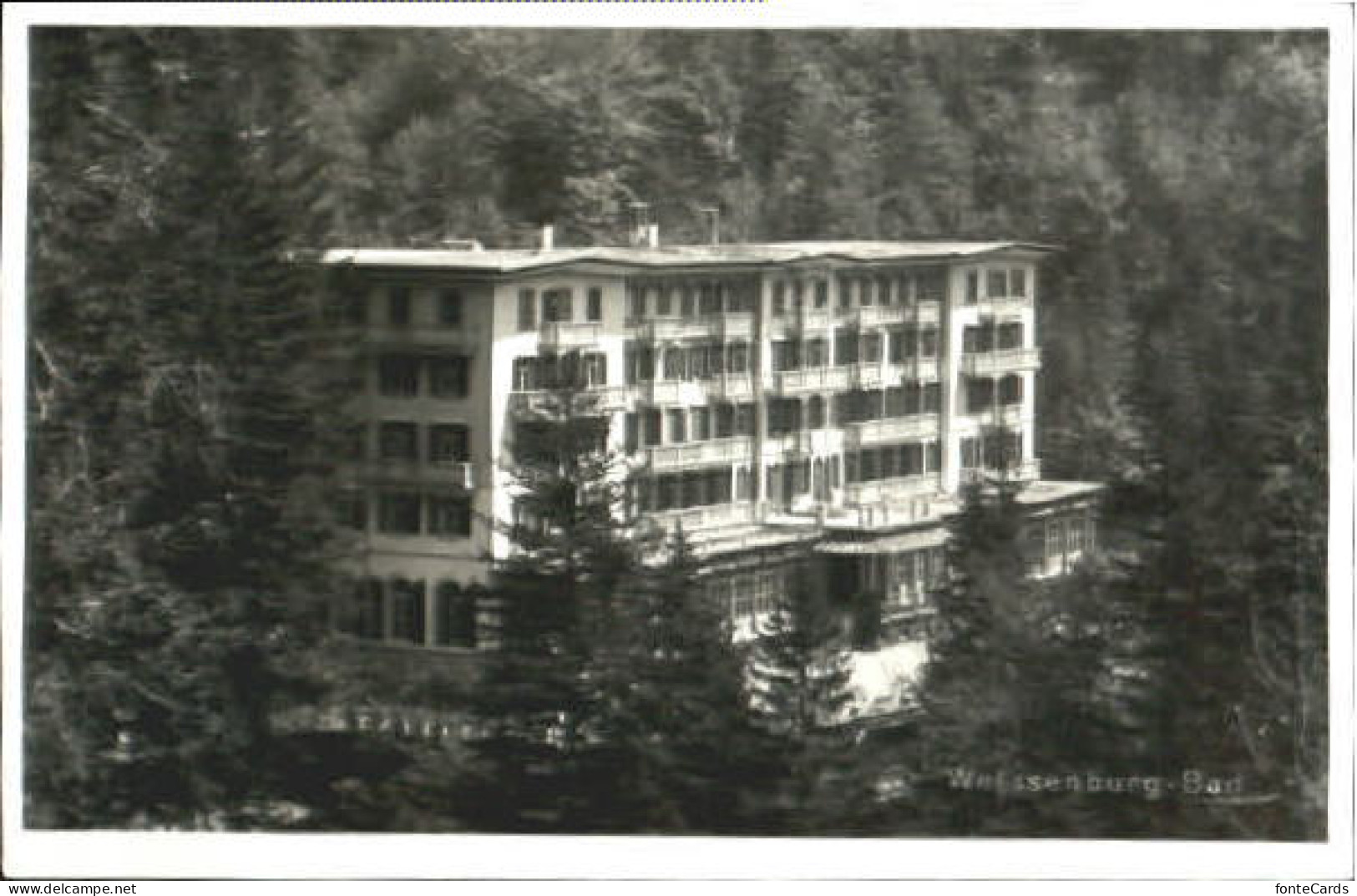 Weissenburg BE Weissenburg Bad o 1939