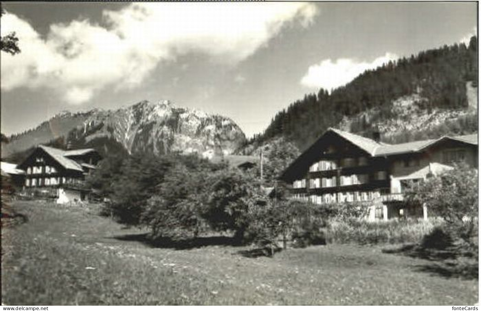 Weissenburg BE Weissenburg Pension Hotel Sternen x 1961