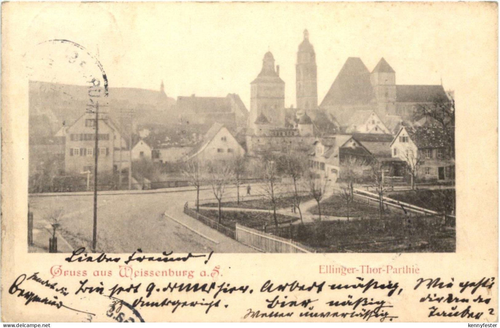 Weissenburg - Ellinger Thor Parthie