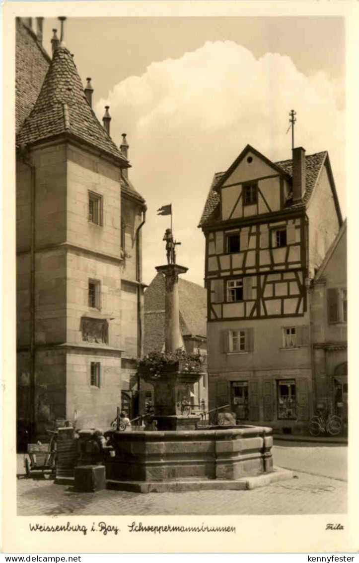 Weissenburg i. Bayern, Schweppermannsbrunnen