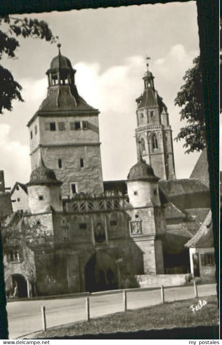 Weissenburg Weissenburg Tor ungelaufen ca. 1955