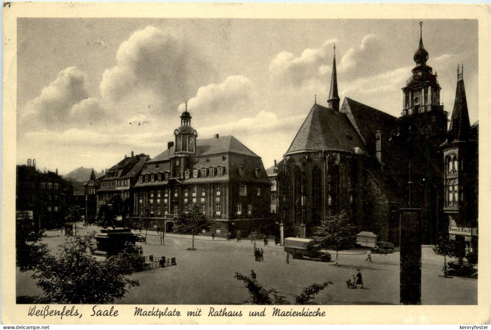 Weissenfels - Marktplatz