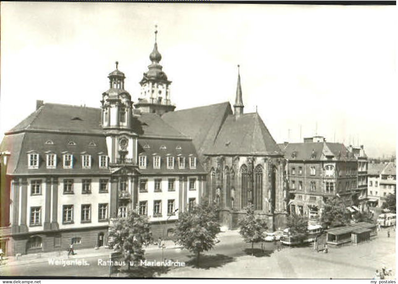 Weissenfels Saale Weissenfels Rathaus Kirche