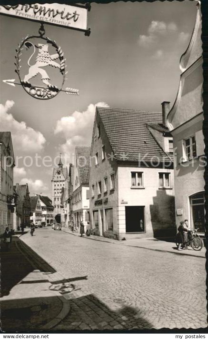 Weissenhorn Neu-Ulm Bayern Hauptstrasse